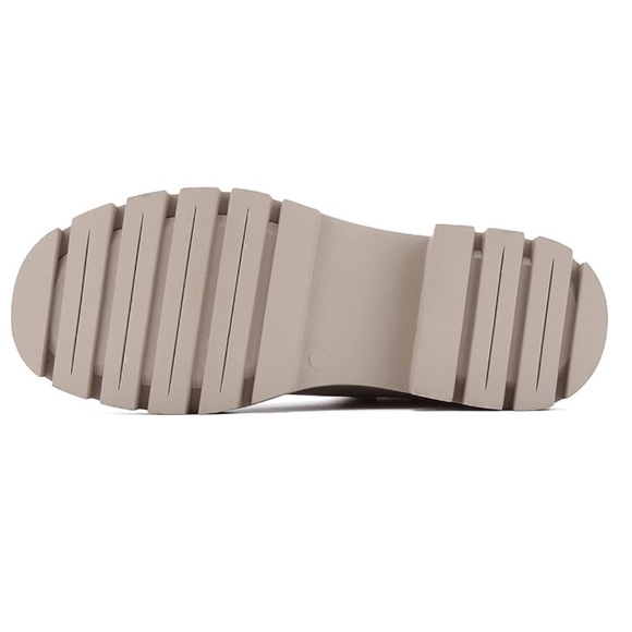 EETTARO Women's Low Heel Round Toe Elastic Ankle Chelsea/Moto Chunky Boots | NEW - Picture 7 of 13